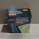 Inspire Waterproof Washable Mattress Pad, Quilted and Dark Colored to Hide Stains, Oversized 34"x 72"  Adults and Kids Reusable Underpad for Incontinence (34x72 - 1 Pack)