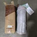 Blissful Diary Vegan Leather Baby Changing Pad with Waterproof & Wipe-Clean PU Cover, Standard Size Cozy Diaper Changing Pad for Dresser and Table, Taupe