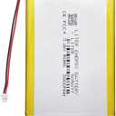 3.8V 505077 3000mAh Lithium Polymer ion Battery Rechargeable Polymer Battery Pack for ANBERNIC RG350 RG350M Game Console with JST 1.25mm Connector