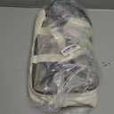 efluky Slim Laundry Basket, Narrow Laundry Hamper with Handles, Collapsible Dirty Clothes Hamper, Tall Laundry Bin for Laundry Room, Dorm and Bedroom, 12.7 Gallons(48L) Beige