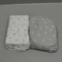 KeaBabies 2-Pack Baby Crib Sheets for Boys, Girls - 52x28 Viscose Derived from Bamboo Toddler Bed Sheets Neutral, Fitted Crib Mattress Cover for Standard Baby Bedding, Soft & Cozy (Herb)