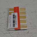 10 Pack Bb Clarinet Reeds with Plastic Box, Strength 2.5 Reeds for Clarinet, Thinner Reed Tip & Unfiled Cut for Easy of Play, Traditional Reeds for Clarinet Beginner and Player (Light Brown)