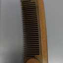 Striking Viking Folding Wooden Comb for Men - Sandalwood Switchblade Beard Comb for Grooming and Styling - Use Dry or With Oils & Balms (Folding Comb)