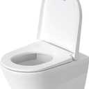 Duravit 0021690000 D-Neo Round Closed-Front Toilet Seat with Soft Close - White