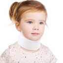 Kids Neck Brace for Neck Pain and Support, Soft Foam Cervical Collar Adjustable Youth Neck Support for Childrens Whiplash and Childs Torticollis Neck Stabilizer