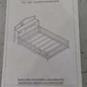 Headboards for Full-Size Montessori Floor Bed White, Freely Collocation