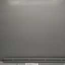CALYX INTERIORS Room Darkening Vinyl Mini Blinds, Cordless, 1" Slat, 22.5" W x 36" H, Light Gray