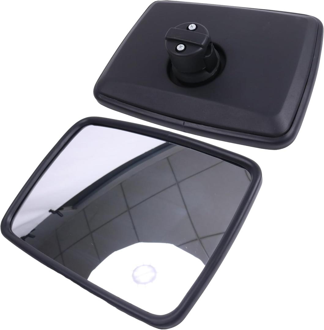 Mirror AL78021 LH/RH Compatible with John Deere SE6410 SE6420 SE6510 SE6520 SE6610 SE6620 SE6920 Compatible with Case 4030, 4230, 6130 Outer Rear View