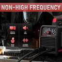 YESWELDER Plasma Cutter 65Amp Non-High Frequency Non-Touch Pilot Arc, Digital Display DC Inverter 110/220V Dual Voltage Blowback Plasma Cutting Machine CUT-65DS PRO