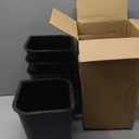 Yookwutar Bed Risers 2 inch, 3 inch, 4 inch, 6 inch, 8 inch Heavy Duty, Oversized Furniture Riser for Couch Sofa Table Chair Leg Frame Dorm, Support up to 6000 Lbs (Black 4 Pack, 8 inch)