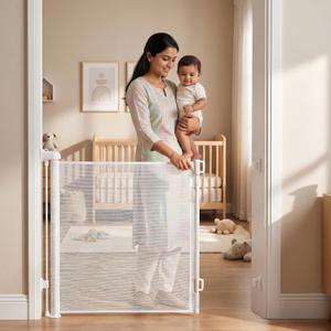  Retractable Baby Gates for Stairs & Doorways, Indoor & Outdoor Use