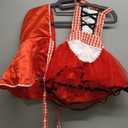 FYMNSI Baby Girls Halloween Deluxe Little Red Riding Hood Costume Cape Cloak Outfits Storybook Fairy Tale Costume (6-12 Months)