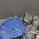 Heated Bird Baths for Outdoors for Winter, Lovppy 100W Heated Bird Bath Water Heater with Thermostatically Controlled, Heated Bird Baths Bowl with Metal Stake for Outside Garden Patio Yard (Blue)