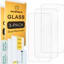 4 x Mr.Shield Screen Protector compatible with iPhone 17 / iPhone 17 Pro [6.3 Inch] [Tempered Glass] [3-PACK] [Japan Glass with 9H Hardness]