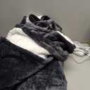 Bedsure Electric Blanket Queen Size - Dual Control Heated Blanket Queen, Fast Heating with 10 Time Settings & 10 Heat Settings, Warm Gift for Grandma (84x90 inches, Dark Grey)