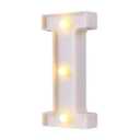 LED Light Up Letters, Warm White and Colorful Lighted Marquee Letters with Remote, Lighted Letter for Party Birthday Decorations, Gift for Girls Boys Night Light, Wedding Home Decor, Letter I