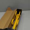 Tevlaphee Steering Wheel Lock - Heavy Duty Antitheft Device and Car Security Lock with Adjustable Locking and 3 Keys - Great Vehicle and Truck Deterrent (Yellow)