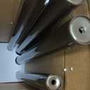 KAMANINA 1 Inch Double Curtain Rods 72 to 144 Inches (6-12 Feet) Telescoping Heavy Duty Drapery Rod for Windows 66 to 120, Netted Texture Finials, Antique Bronze