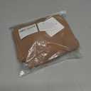 Decorus Women's Shapewear Tank Bodysuits - Plunge V Neck Sleeveless Shapewear Built in Bra V Backless Thong Body suits Tops (Large, Brown(mid Thigh))