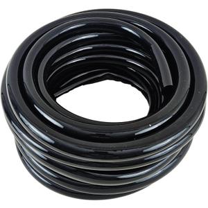 Lifegard Aquatics Flexible Black PVC Tubing 50ft Durable, Kink-Resistant Hose for Aquariums, Ponds & Water Transfer