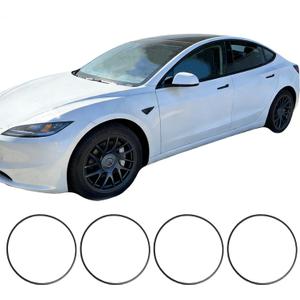 Automotive Alloy Wheel Rim Protector 18 Inch Alloy Rim Guards for Car Rims Compatible with Tesla Model 3 18 Inch