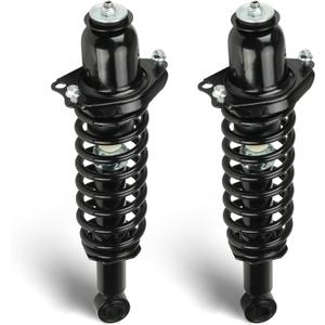 Rear Shock Absorber w/Coil Spring Complete Struts Assembly Fit for 2003-2008 Toyota Corolla FWD (Excludes XRS SubModels), for Toyota Matrix/Pontiac Vibe FWD 03-08, Replace for 171373L 171373R