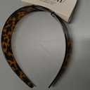 Kitsch Recycled Plastic Wide Headband With Teeth for Women and Girls - Eco-Friendly, Everyday Style - 1 pc, Tort