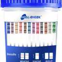 6 Pack Multi Drug Urine Test Cup 12 Panel with Temperature Strip,Testing 12 Different Drugs,Instant Multi Panel Drug Screening Test Kit