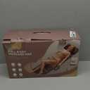 Massage Mat, Detachable Neck Massager, Full Body Vibration Heating, Massage Pad with 10 Vibrating Motors and 9 Speed Settings for Home Office Use, Gift for Men Women Parents Christmas,Black