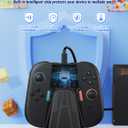 2 x FASTSNAIL Charging Grip for Nintendo Switch 2 (2025) for Joycon 2, Magnetic Controller Grip and Dock for Joy-con 2, Portable Charger Stand with LED Indicator, Play While Charging