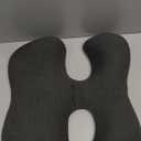 Memory Foam Bust Pillow, Memory Foam Chest Support Pillow, Prone Sleeping Pillow with Hollow Chest Design, Beauty Salon Use Chest Pillow, Home Use Chest Pillow (Dark Grey)