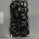 30 Pack Curtain Hooks for Drapes and 30 Pack Curtain Rings with Hooks MetalPinch Pleat Curtain Hooks Pleat Hooks for Drapes Curtain Rings for Drapes Pinch Pleat Hooks Black