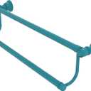 Allied Brass CL-72-30-GLT Carolina Collection 30 Inch Double Towel Bar, Glokzin Teal