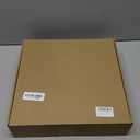 Drum Lampshade Set of 2, Lamp Shades for Table Lamps Floor Lamp, 13" Top X 13" Bottom X 10" High Black Large Line Fabric Lamp Shades, Easy Assembly Replacement Lampshades