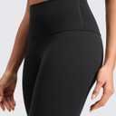 CRZ YOGA Butterluxe Extra Long Leggings for Tall Women 31 Inches - High Waisted Athletic Workout Soft Yoga Pants Black Tie Dye Flowers Small
