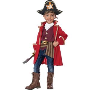 California Costumes Boy's Cap'n Shorty Toddler Pirate Costume 3T/4T