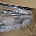 10 Pack String Light Poles for Outside, Adjustable Metal Patio Light Poles