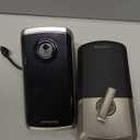 Kwikset Halo Select Plus Satin Nickel Touchscreen Apple Home Keys Tap-to-Unlock, Wi-Fi and Matter Enabled Smart Lock Deadbolt with Door Status Sensor and Intrusion Detection