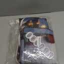 Chrainy Christmas Snowman Sled Shower Curtain Sets 4Pcs Bathroom Set Holiday Decor with Non-Slip Rugs Bath U-Shaped Mat Toilet Lid Cover with 12 Hooks