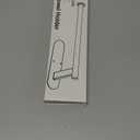 Paper Towel Holder, Self Adhesive or Screw Mounting, 2Pcs Grey Paper Towel Holder Wall Mount, SUS304 Stainless Steel Under Cabinet for Kitchen, Counter, Cabinet, Bathroom