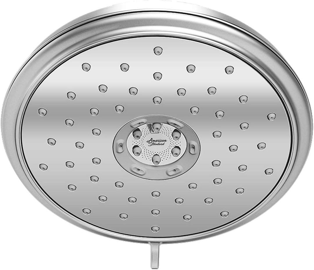 American Standard 9138073.002 Spectra Plus Fixed Traditional Water-Saving Shower Head-1.8 GPM, Polished Chrome