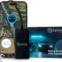 Salind 01 4G GPS Real-Time Tracker to Vehicle Battery (9-75V) - GPS Car Tracker Device with App Notification & Multiple Alerts - Vehicle Security for Car, Motorcycles, Vans - Subscription Required