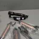 5 in 1 Curling Iron with Thermal Brush and 4 Interchangeable Ceramic Barrels(1/2 to 1 1/2 inch), Curling Wand Set with Flat Iron, Fast Heating, Dual Voltage Hair Curler, Gifts for Women (Rose Gold)