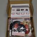 16th Birthday Decorations for Girls, 33pcs Sweet 16 Crown and Sash, Black Rose Gold Happy 16th Birthday Banner Balloons Backdrop Hanging Swirls Paper Fans, Sixteen Party Decorations Kit