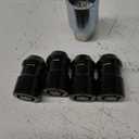 McGard 24216 Black Cone Seat Wheel Locks (M14X1.5 Thread Size) - Set of 4 w/Key
