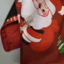 Kuoser Christmas Dog Tuxedo Dogs Suit and Bandana Set, Santa Claus Doggy Christmas Outfit Adjustable Pet Xmas Costume with Bow Tie for Large Medium Small Dogs Golden Retriever Samo Bulldogs, Red XL