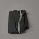 CirclesHome Wedge Pillow Cover 100% Cotton, Zippered Wedge Pillow Case Protector, Soft, Hypoallergenic & Breathable -Dark Grey, (25Wx26Lx7.5)