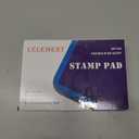 2 x Ink Pads for Stamps | Blue Ink Stamp Pad | Rubber Stamps Ink Pad - Premium Quality Felt Pad for Stamps | Stamp Pads | Large Size