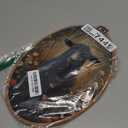 MZKZCHFE Vintage Black Sheep Oval Wall Art Decor, Moody Dark Academia Deer Oval Canvas Prints Framed, Cottagecore Botanical Animal Wall Decor for Home Bedroom Living Room Decorations, 8.6x11.4 Inches