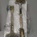 Gold Candlestick Holders Set of 2  Brass Taper Candle Holders for Elegant Tabletop or Mantel Decor